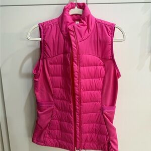 Lululemon Women’s Down For It All Bright Pink Vest